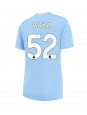 Billige Manchester City Oscar Bobb #52 Hjemmedrakt Dame 2023-24 Kortermet